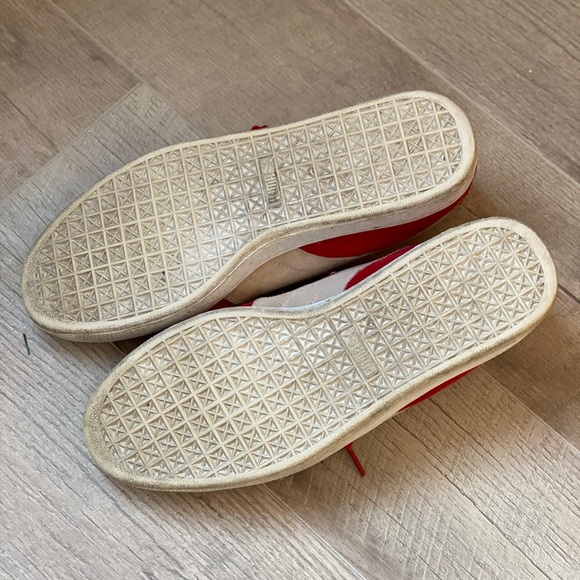 Red Puma Suedes - Sz 12 - Practically Unworn - Picture 5 of 6